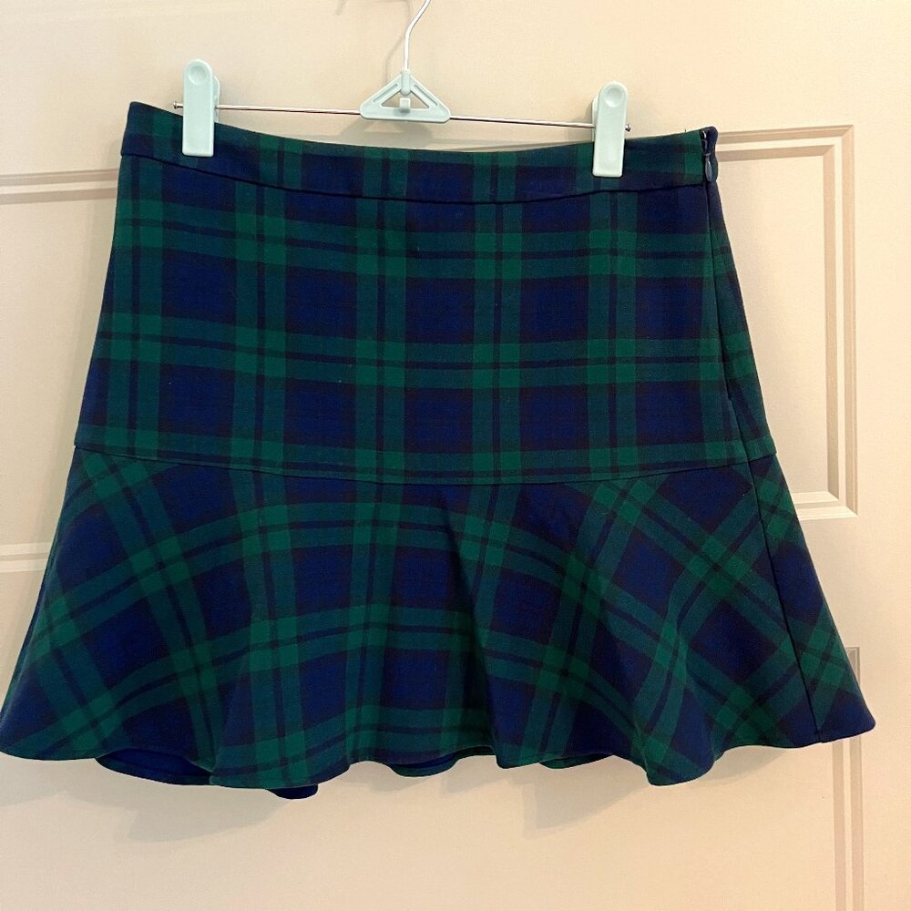 Vineyard Vines Blackwatch Plaid Skirt Size 4